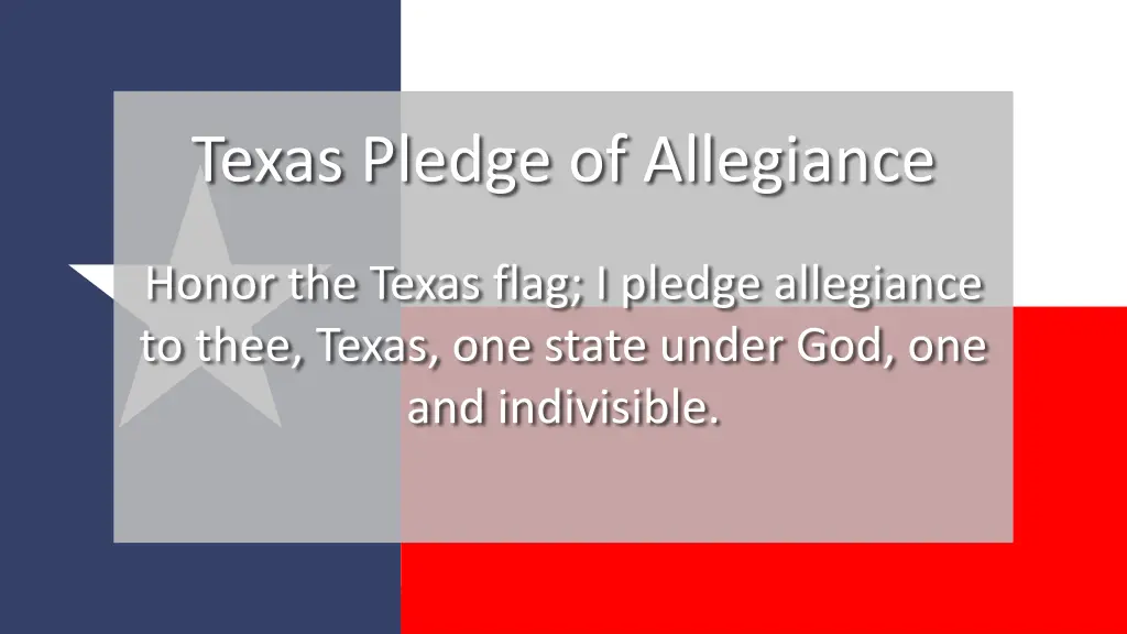 texas pledge of allegiance 1