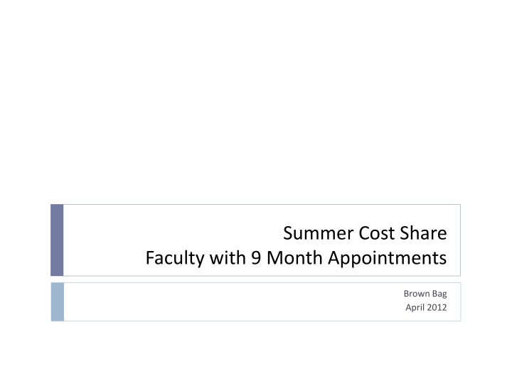 summer cost share