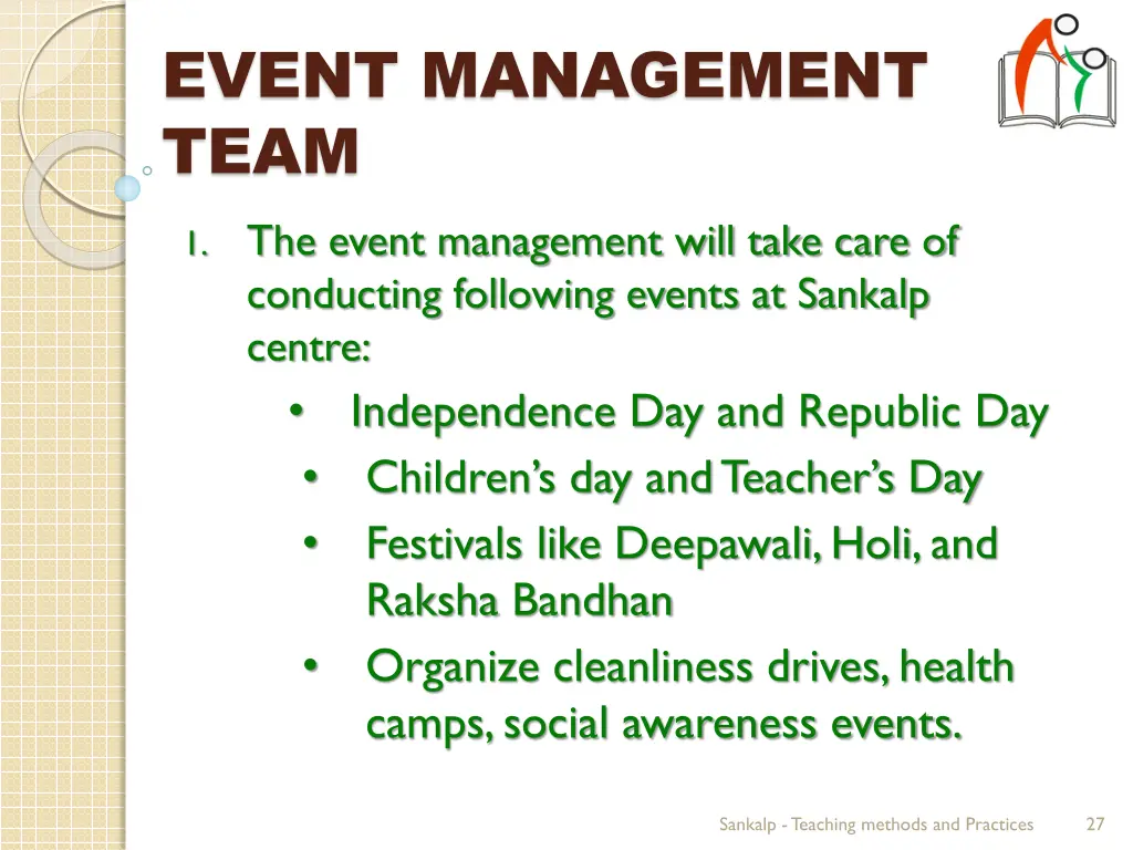 event management team