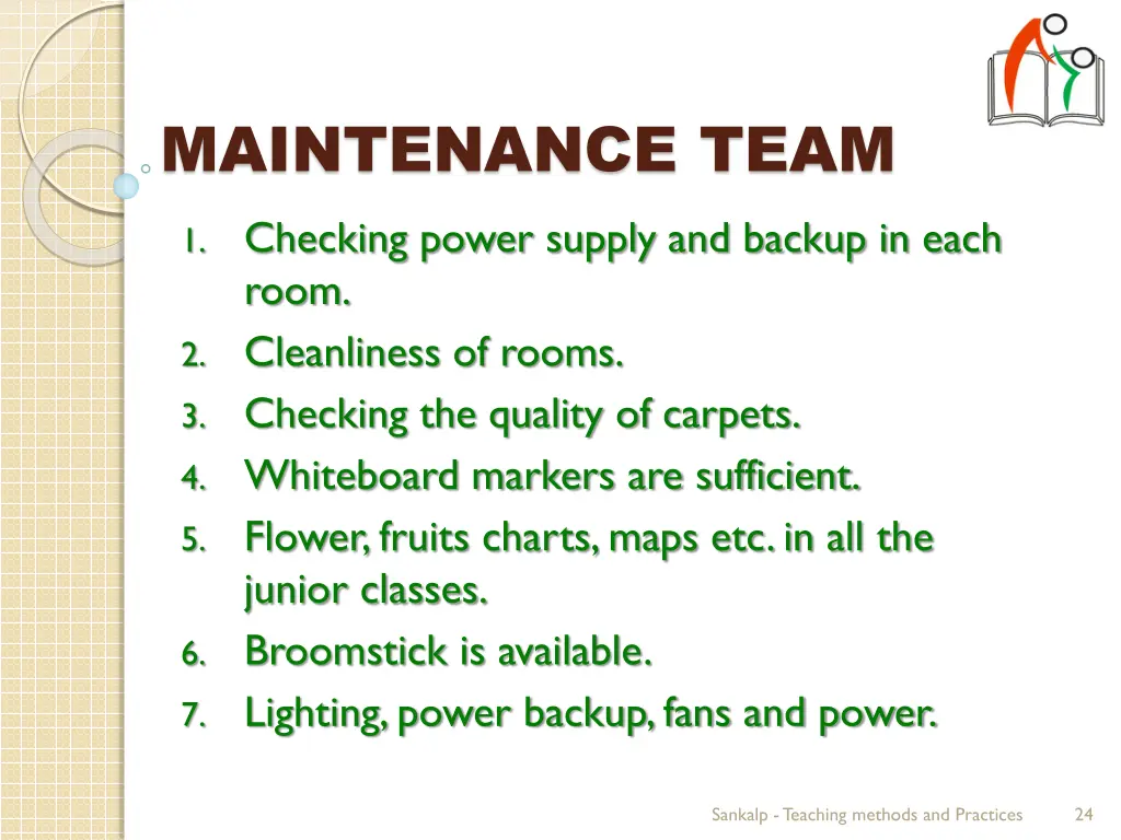 maintenance team