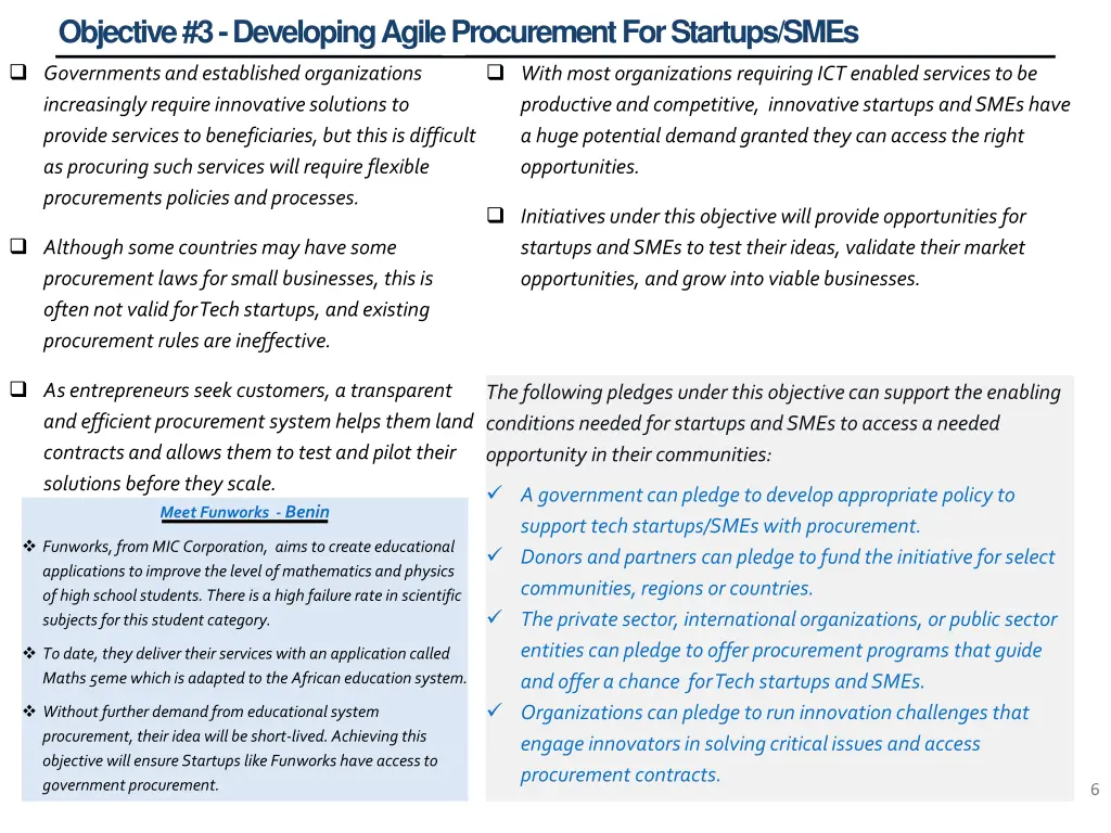 objective 3 developing agile procurement