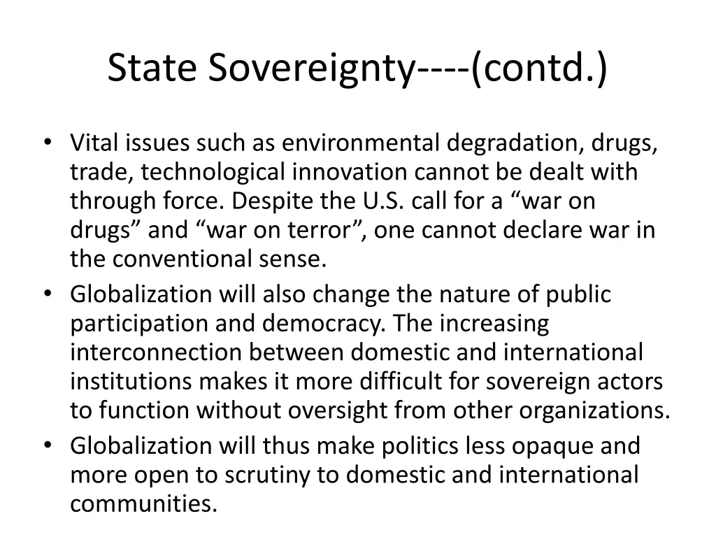 state sovereignty contd 1