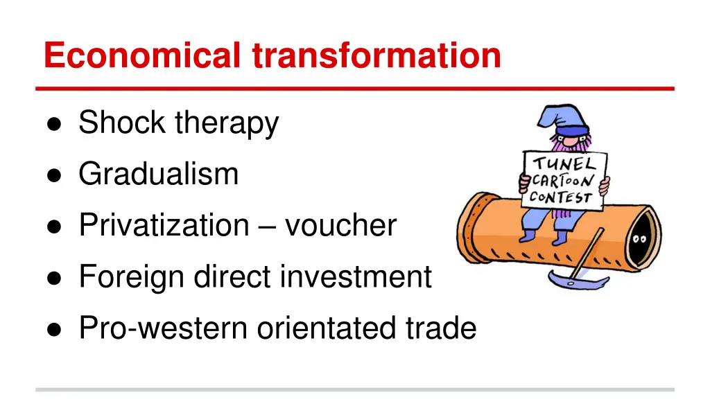 economical transformation