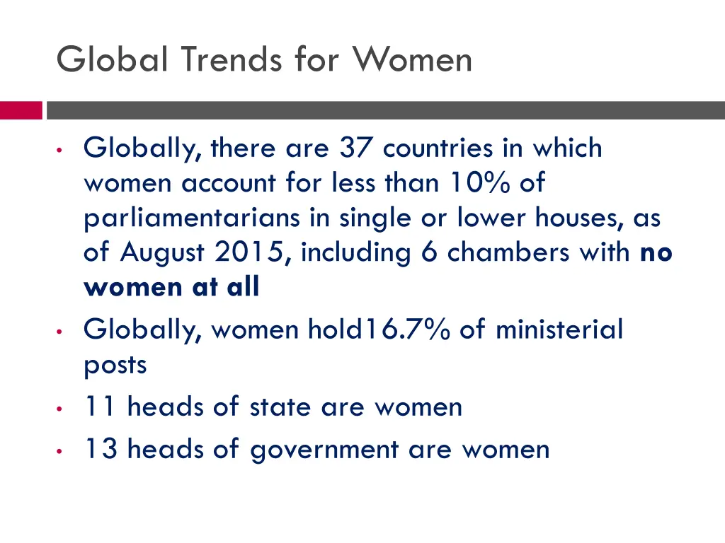 global trends for women 3