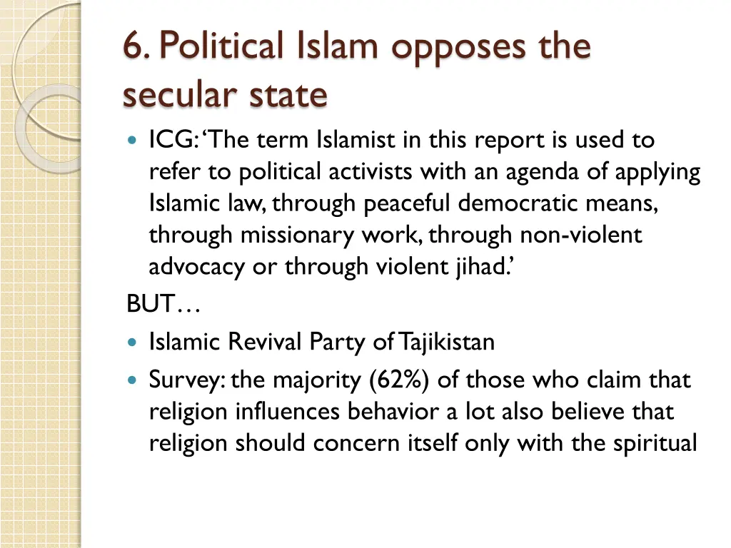 6 political islam opposes the secular state