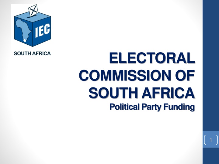 electoral commission of south africa political