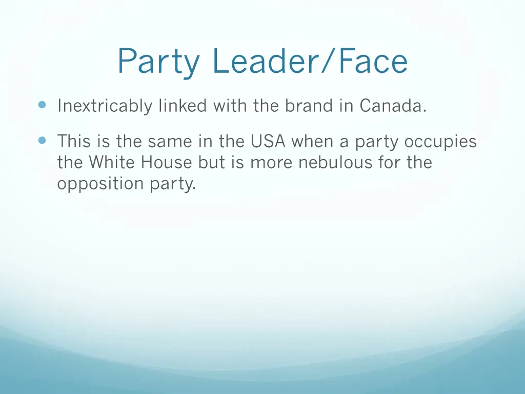 party leader face