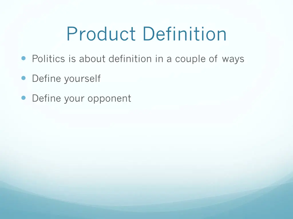 product definition