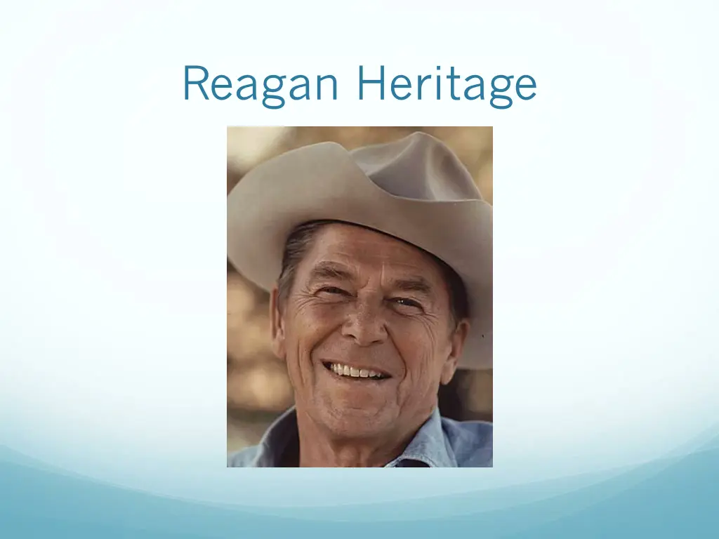 reagan heritage