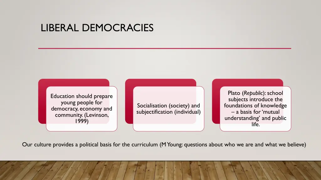 liberal democracies