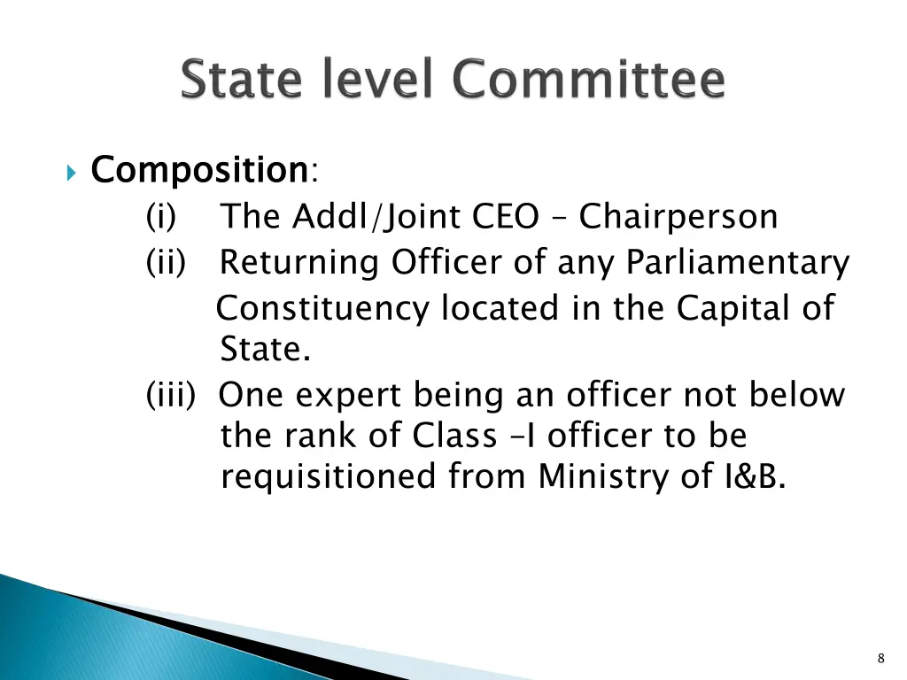 composition i the addl joint ceo chairperson