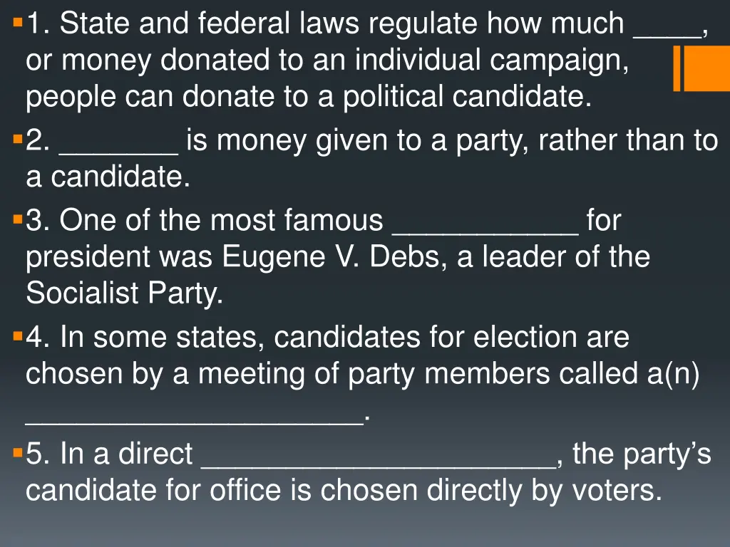 1 state and federal laws regulate how much