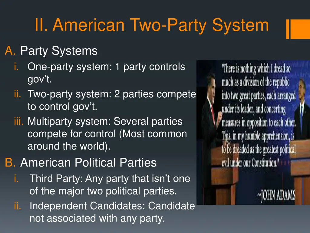 ii american two party system