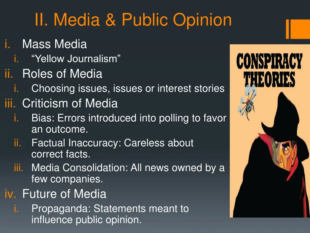 ii media public opinion