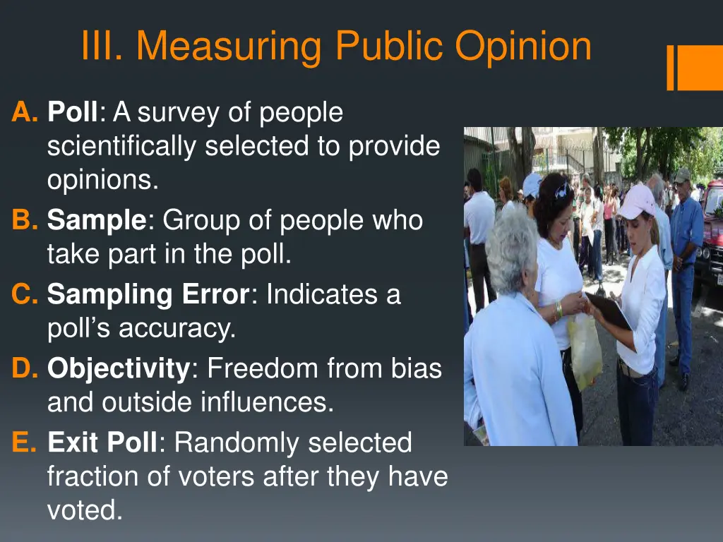 iii measuring public opinion