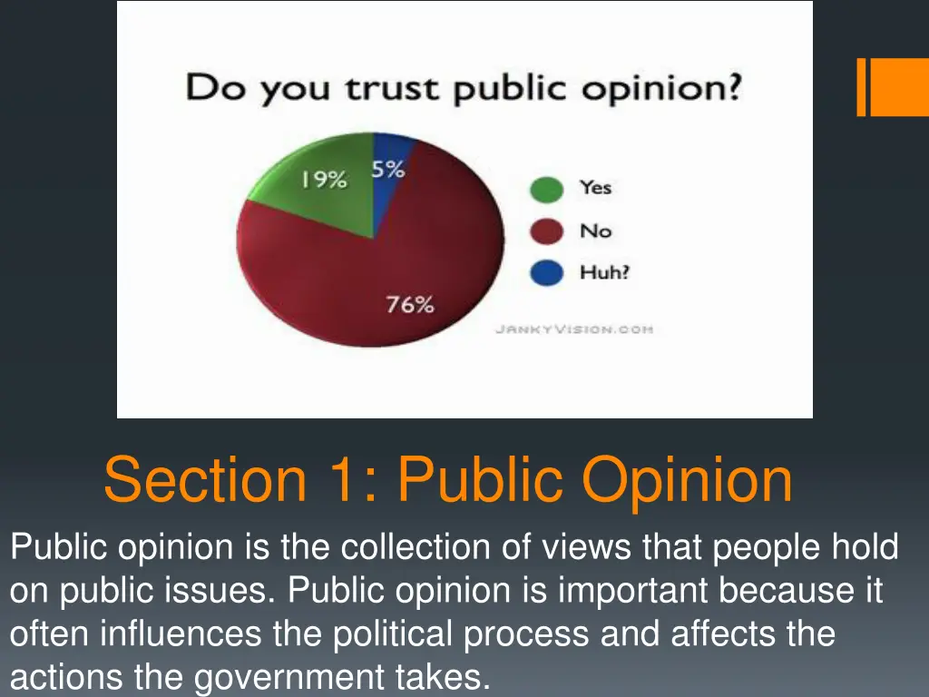 section 1 public opinion public opinion