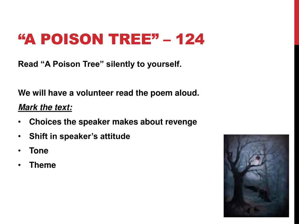 a poison tree 124