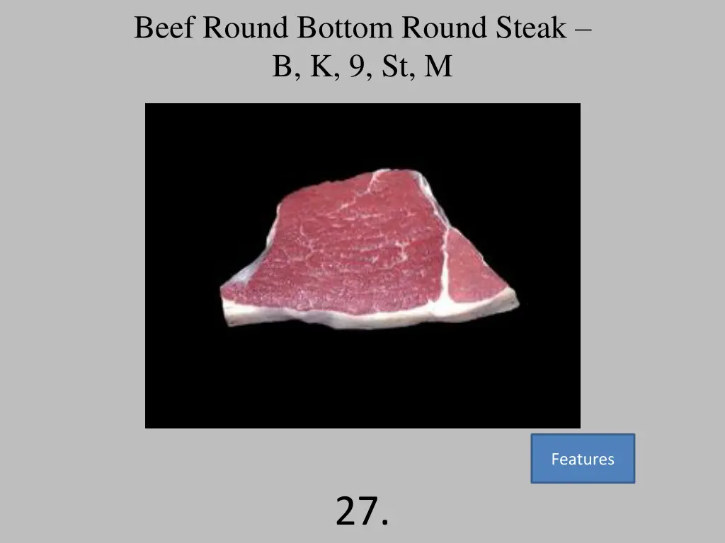 beef round bottom round steak b k 9 st m