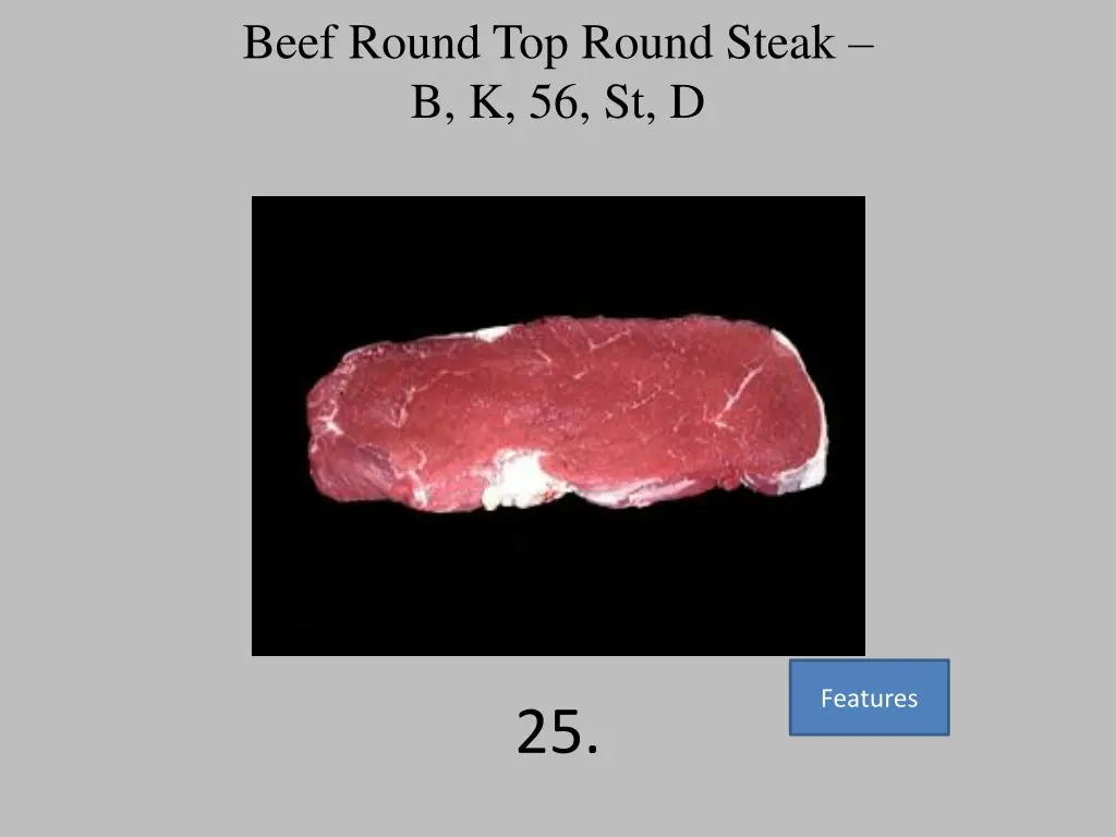 beef round top round steak b k 56 st d