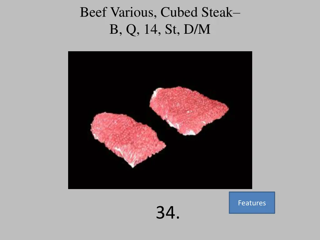 beef various cubed steak b q 14 st d m