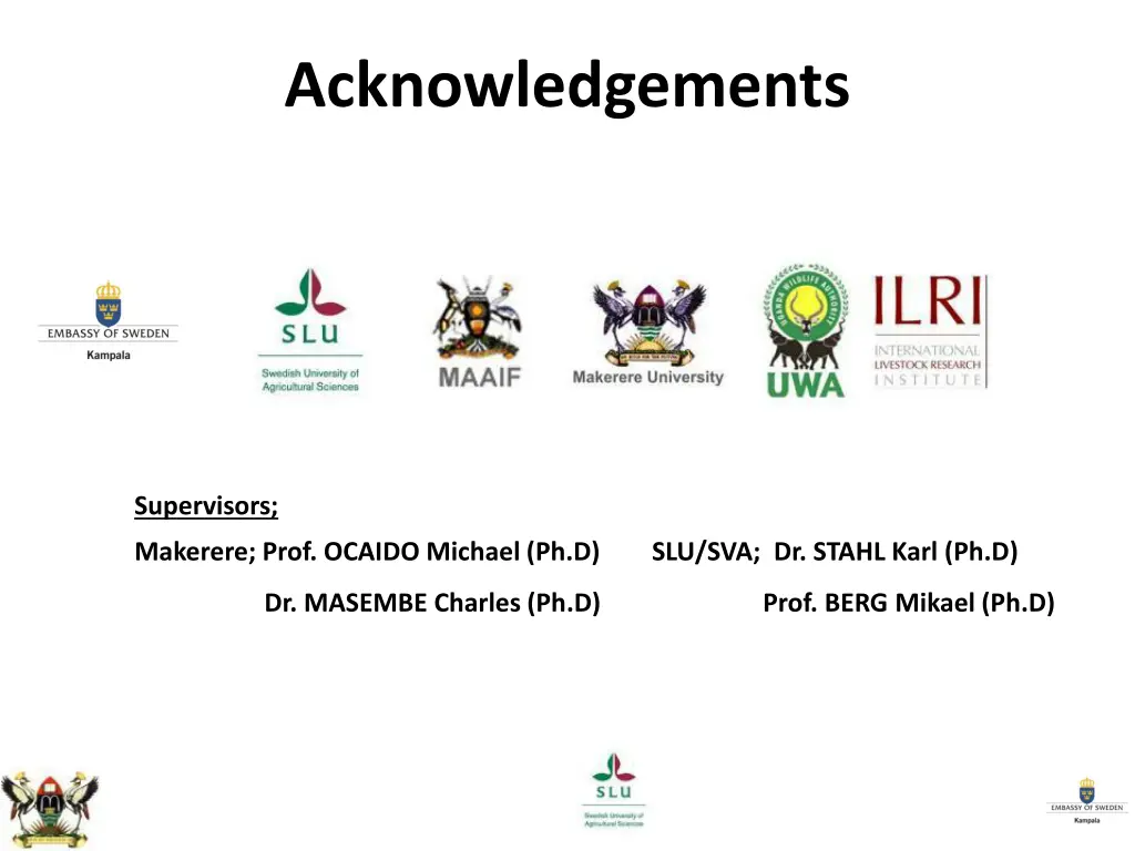 acknowledgements