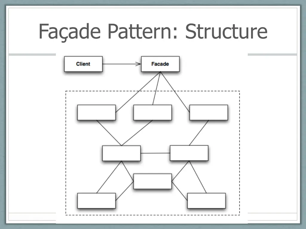 fa ade pattern structure