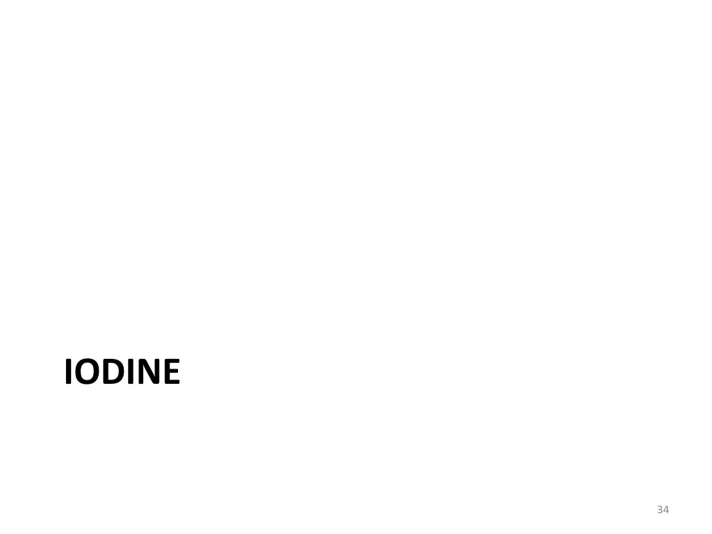 iodine