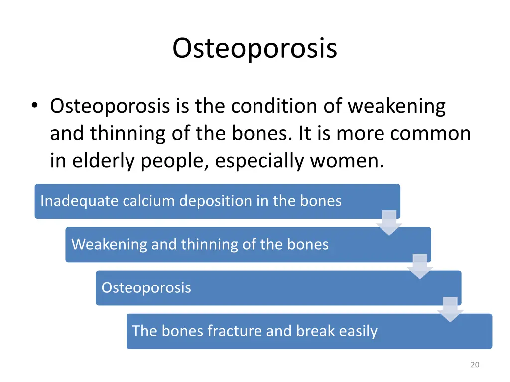 osteoporosis