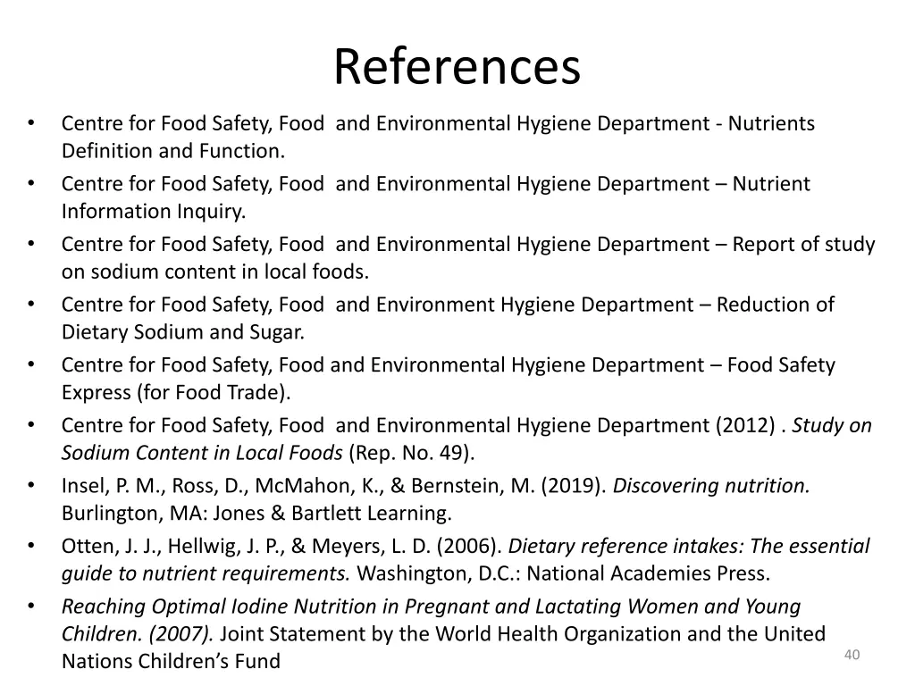 references