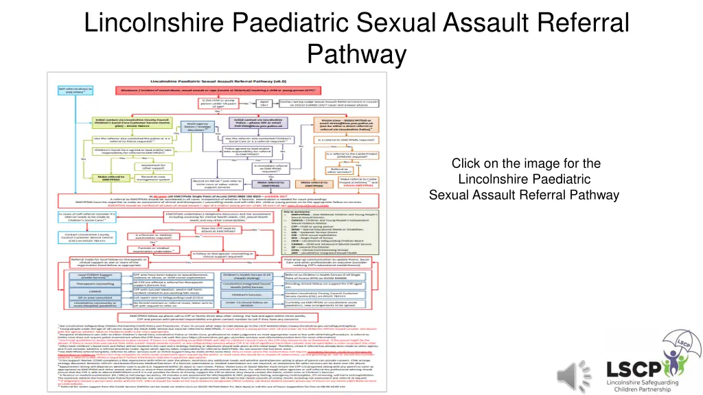 lincolnshire paediatric sexual assault referral
