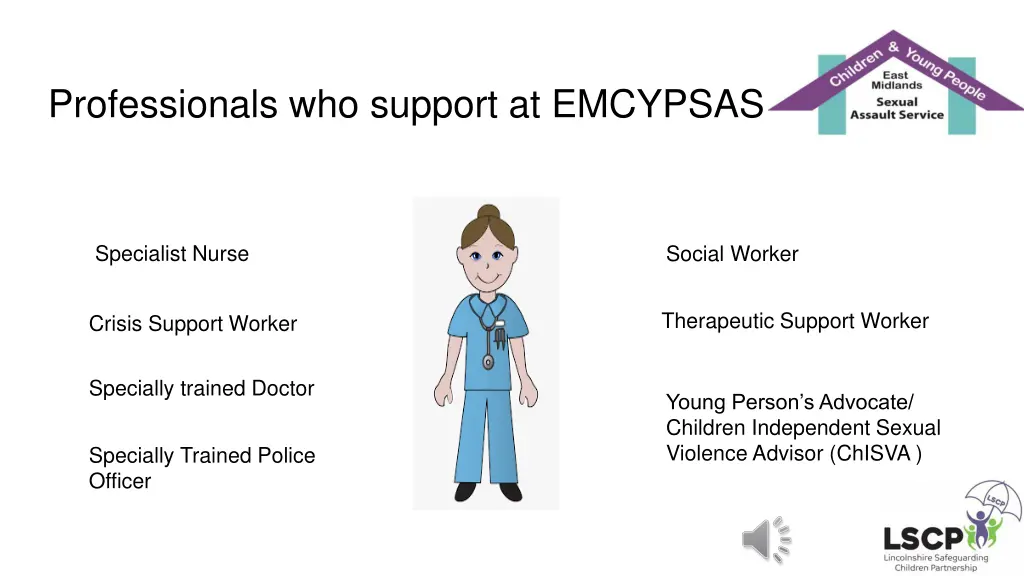 professionals who support at emcypsas