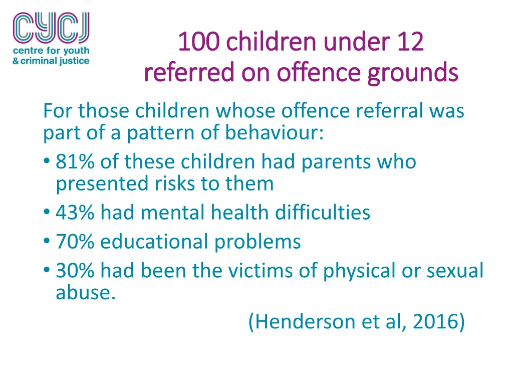 100 children under 12 100 children under