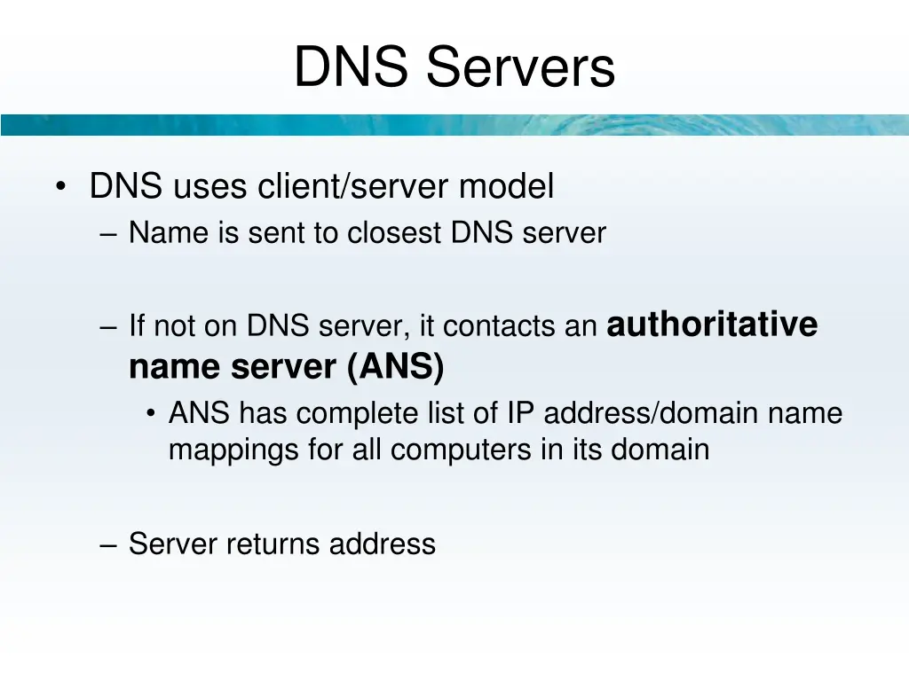 dns servers 1