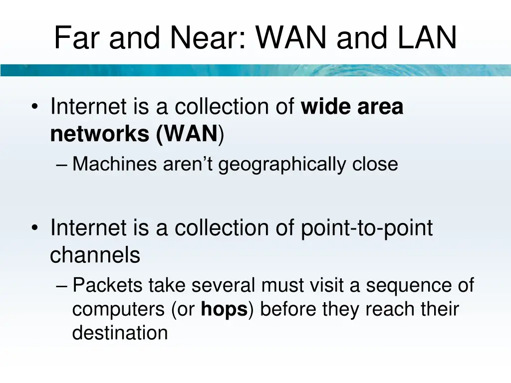 far and near wan and lan