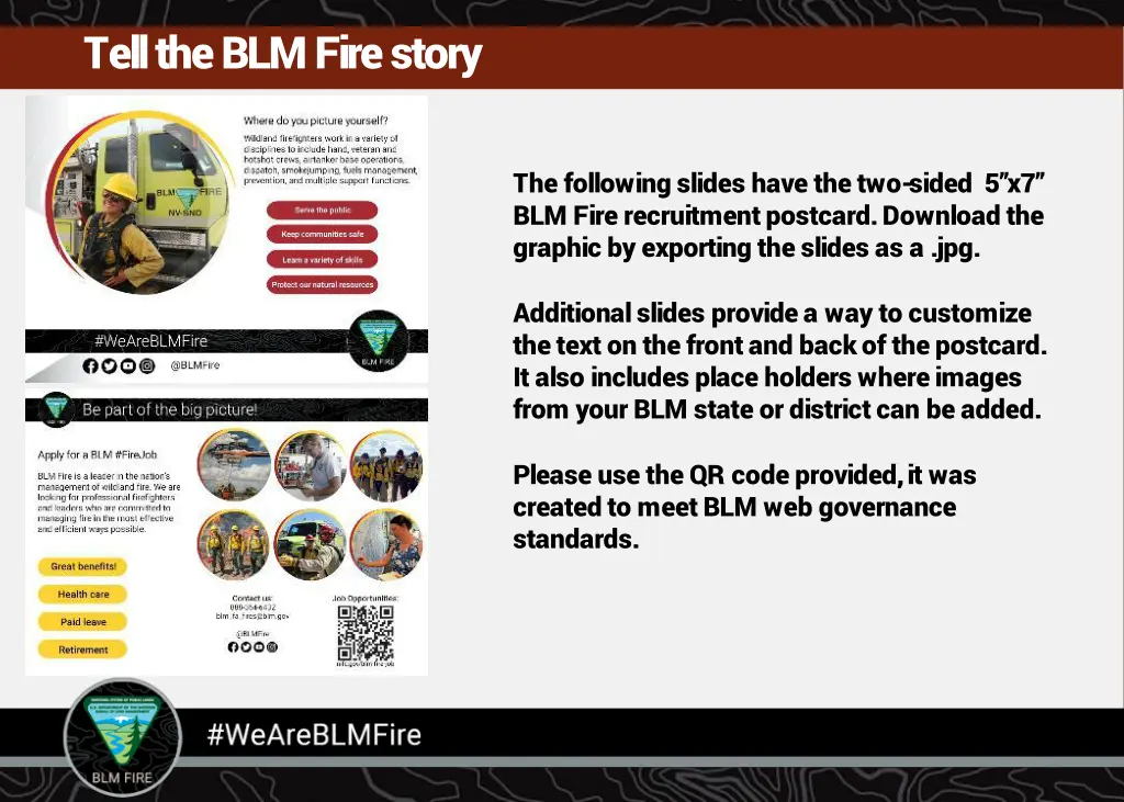 tell the blm fire story 1