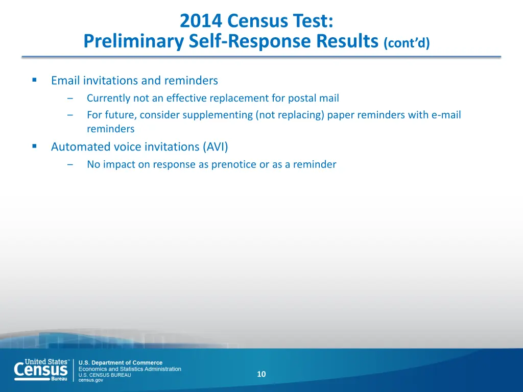 2014 census test 1