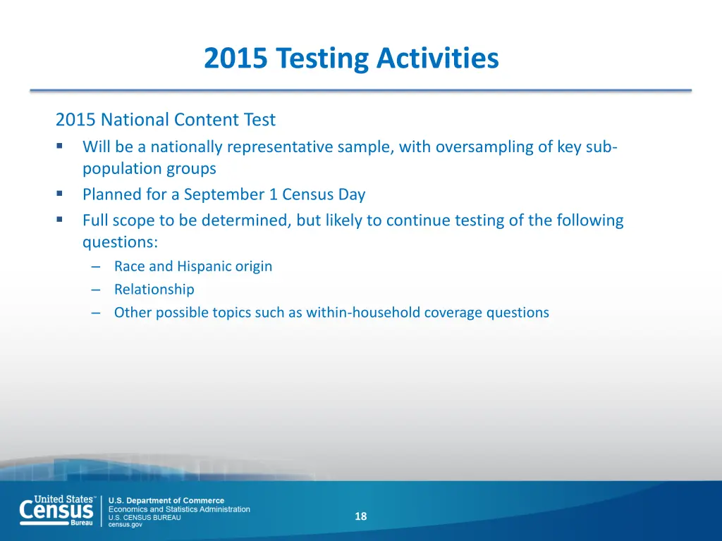 2015 testing activities 4