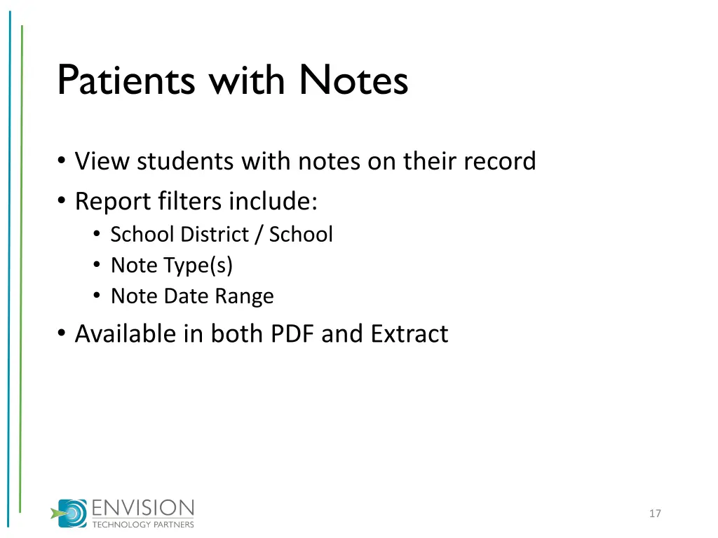 patients with notes