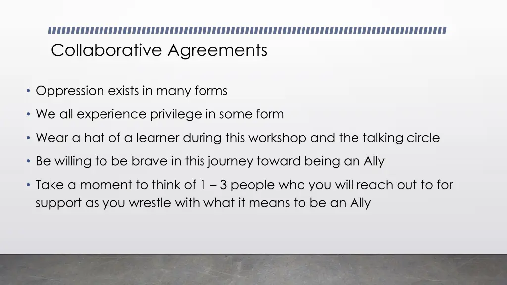 collaborative agreements