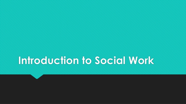 introduction to social work