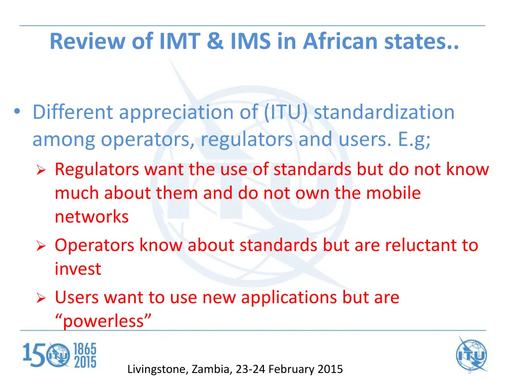 review of imt ims in african states 1