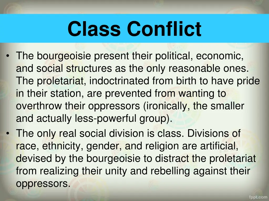 class conflict 1