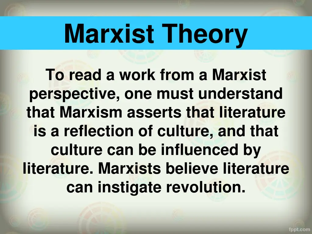 marxist theory 4