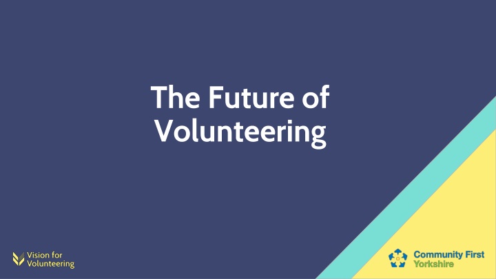 the future of volunteering