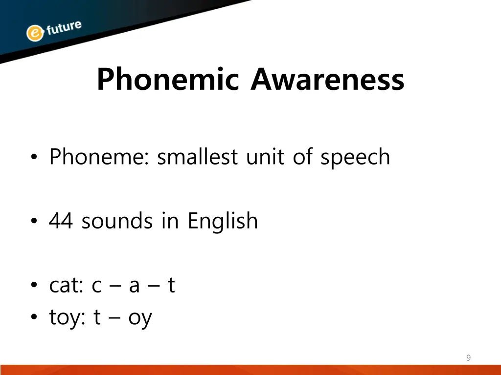 phonemic awareness