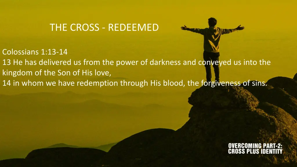 the cross redeemed