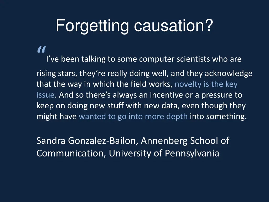 forgetting causation 2