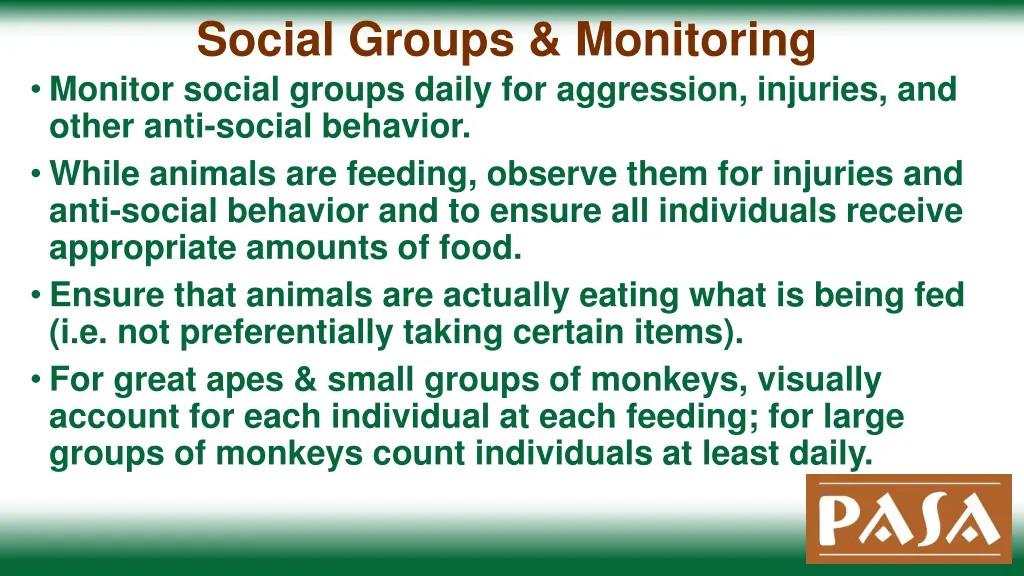 social groups monitoring monitor social groups