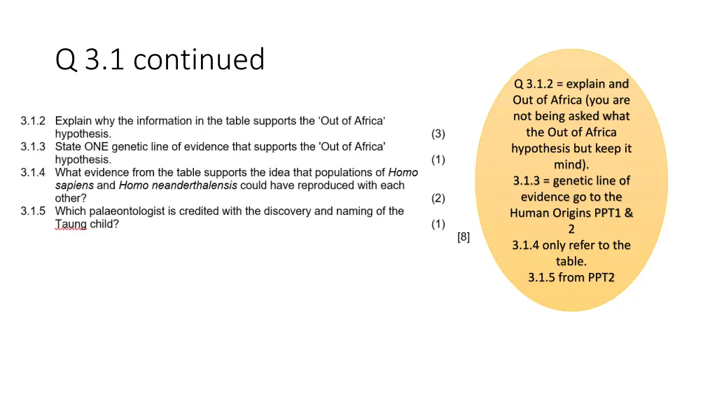 q 3 1 continued