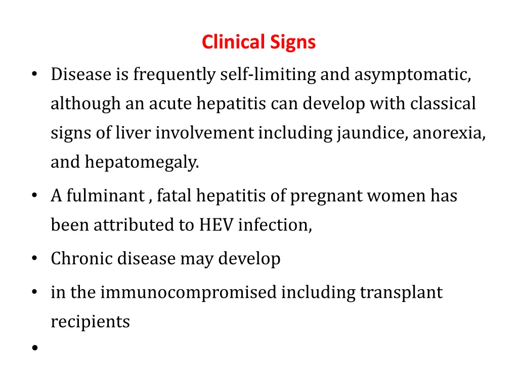 clinical signs 1